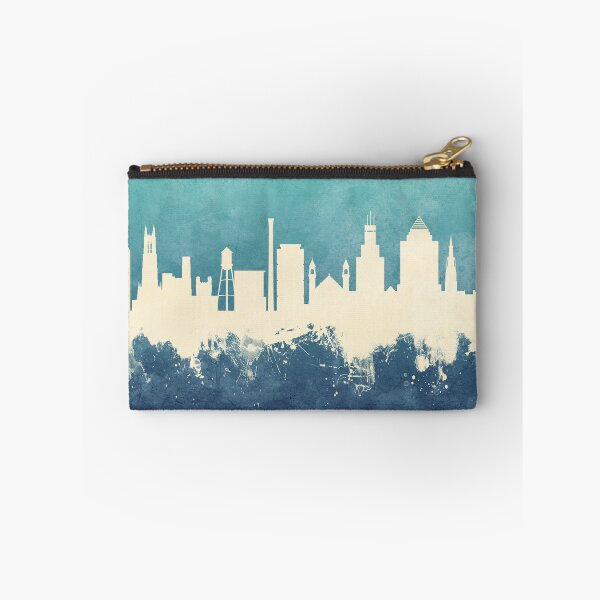 Item preview, Durham North Carolina Skyline designed and sold by ArtPrints.