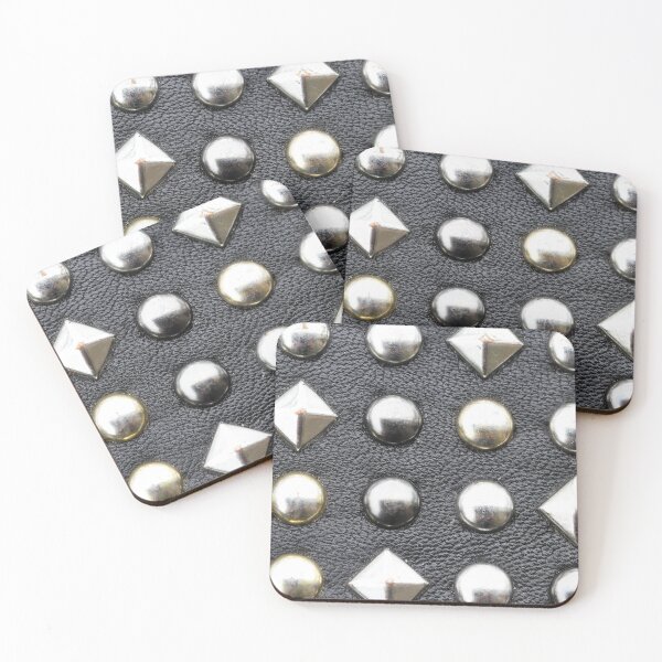 Item preview, Studded Black Leather Photo designed and sold by cgroenewald.