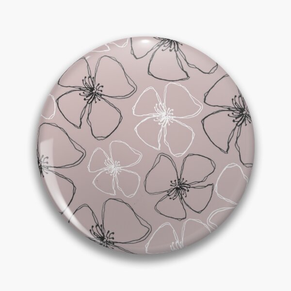 Item preview, Mauve Poppy designed and sold by Honey Myrtle Studio.