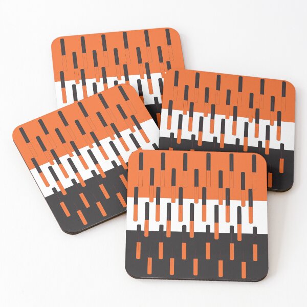 Item preview, Orange White Black Lab Tubes designed and sold by Nisha Prabhu.