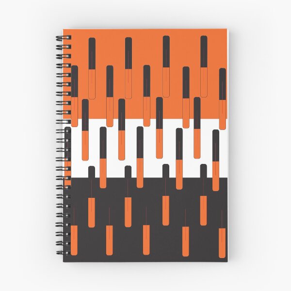 Item preview, Orange White Black Lab Tubes designed and sold by Nisha Prabhu.