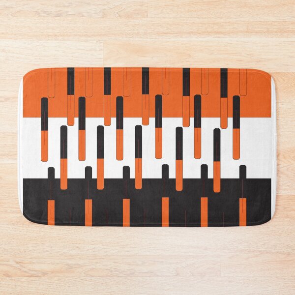Item preview, Orange White Black Lab Tubes designed and sold by Nisha Prabhu.