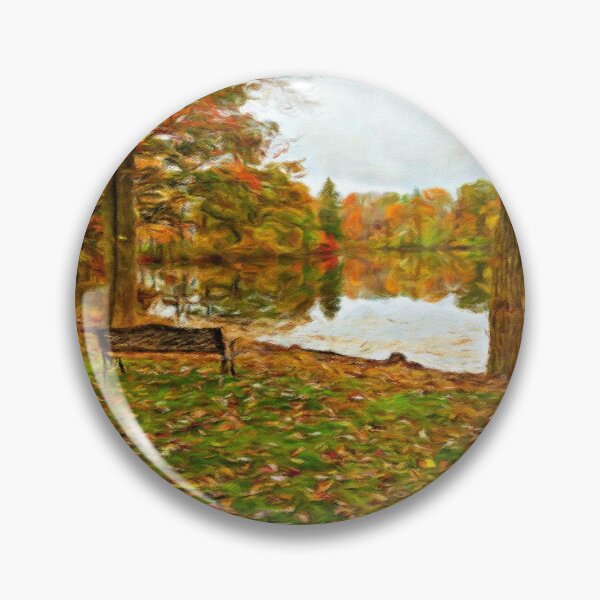 Item preview, A Dreamer's Pond in Autumn by Pamela Storch designed and sold by Pamela Storch.