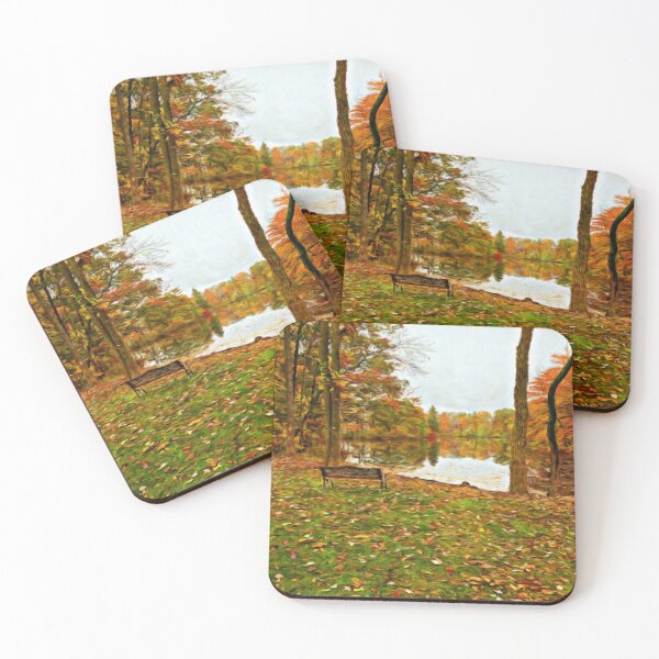 Item preview, A Dreamer's Pond in Autumn by Pamela Storch designed and sold by Pamela Storch.