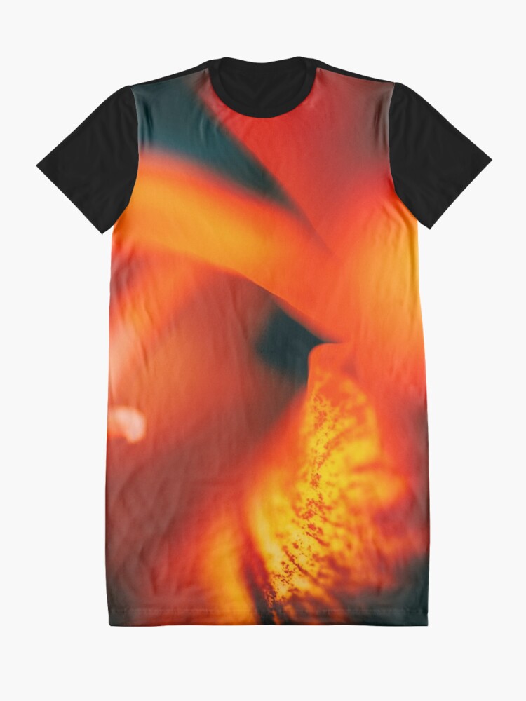 Alternate view of Flower Mystical Graphic T-Shirt Dress