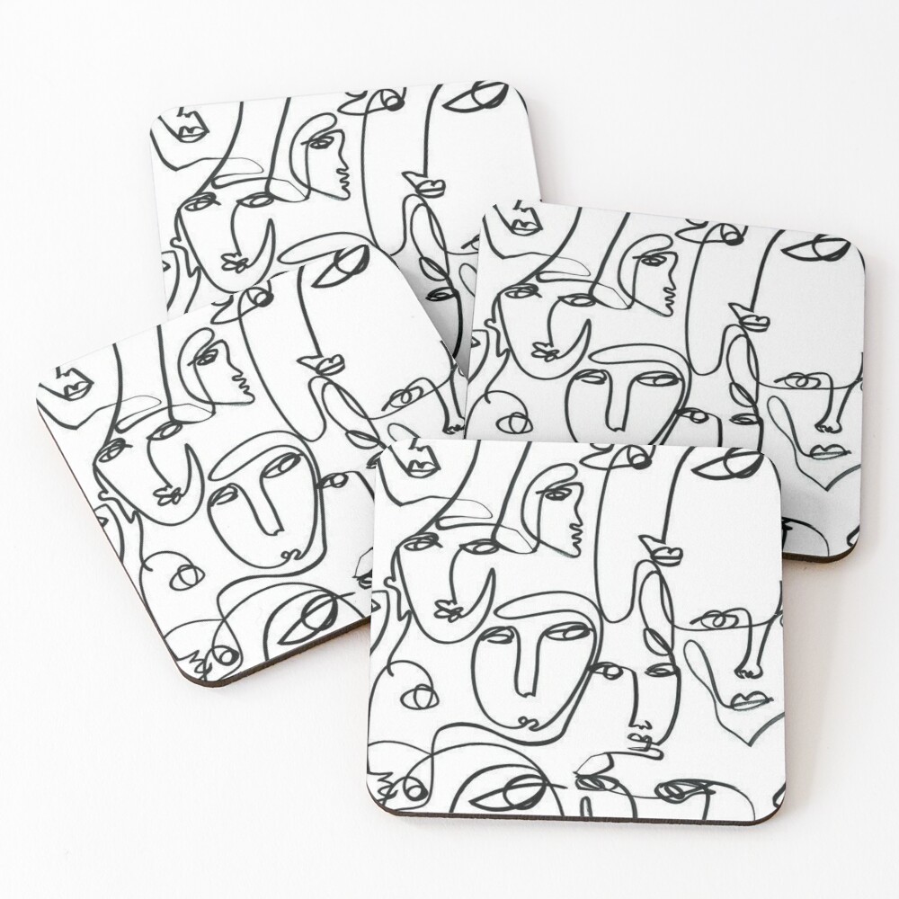 Item preview, Coasters (Set of 4) designed and sold by LCIX.