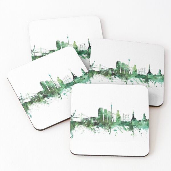 Item preview, Gothenburg Sweden Skyline designed and sold by ArtPrints.