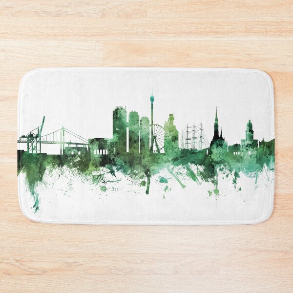 Item preview, Gothenburg Sweden Skyline designed and sold by ArtPrints.