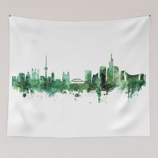 Item preview, Vilnius Lithuania Skyline designed and sold by ArtPrints.