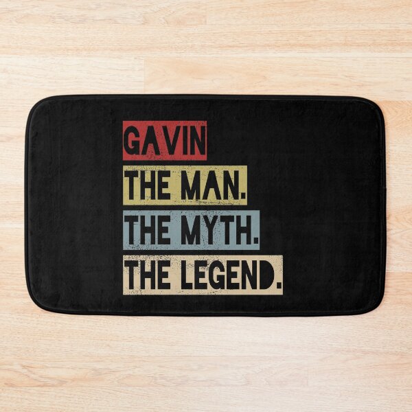 Item preview, Gavin - The Man. The Myth. The Legend. designed and sold by CustomParadise.