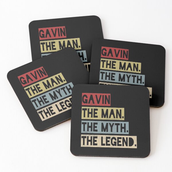 Item preview, Gavin - The Man. The Myth. The Legend. designed and sold by CustomParadise.