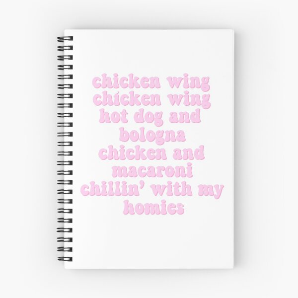 Item preview, chicken wing chicken wing hot dog and bologna chicken and macaroni chillin’ with my homies  designed and sold by pnkrose.