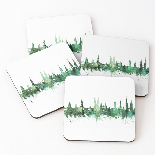 Item preview, Lubeck Germany Skyline designed and sold by ArtPrints.