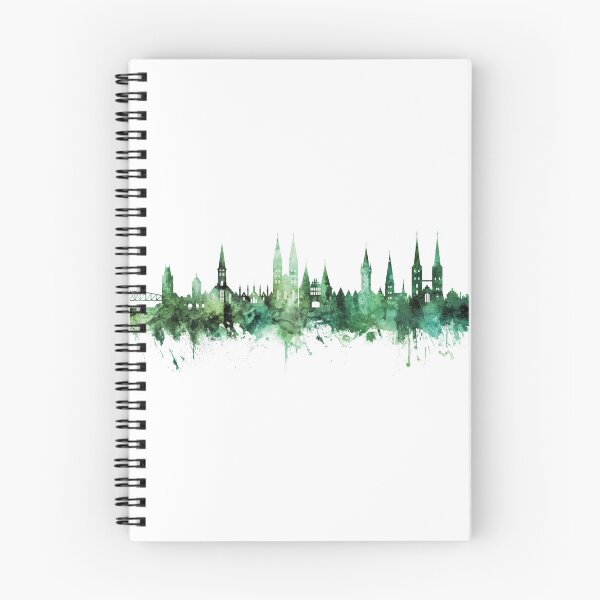 Item preview, Lubeck Germany Skyline designed and sold by ArtPrints.