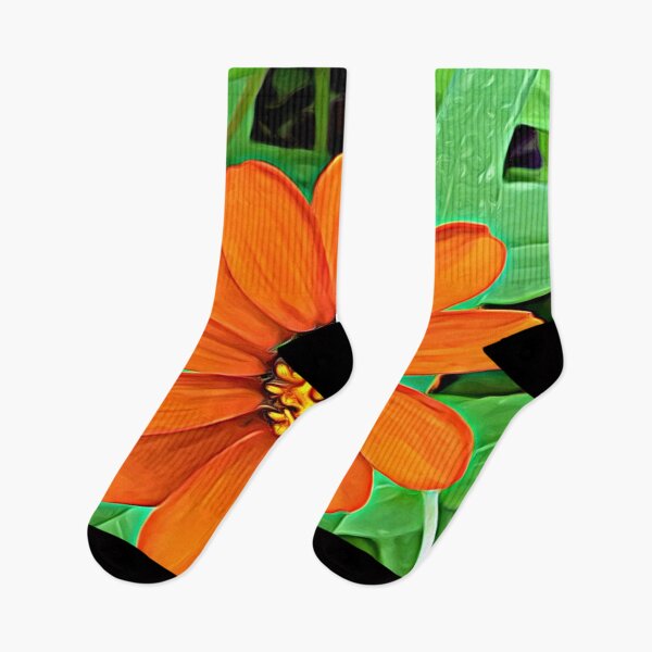 Item preview, Orange Guardian Flower by Pamela Storch designed and sold by Pamela Storch.