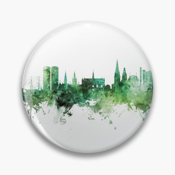 Item preview, Dundee Scotland Skyline designed and sold by ArtPrints.
