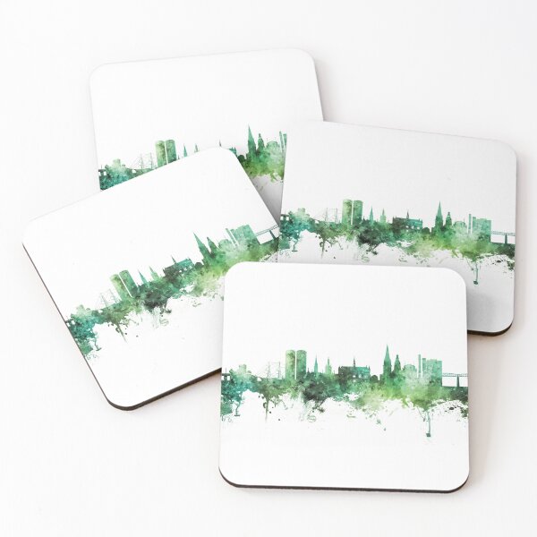 Item preview, Dundee Scotland Skyline designed and sold by ArtPrints.