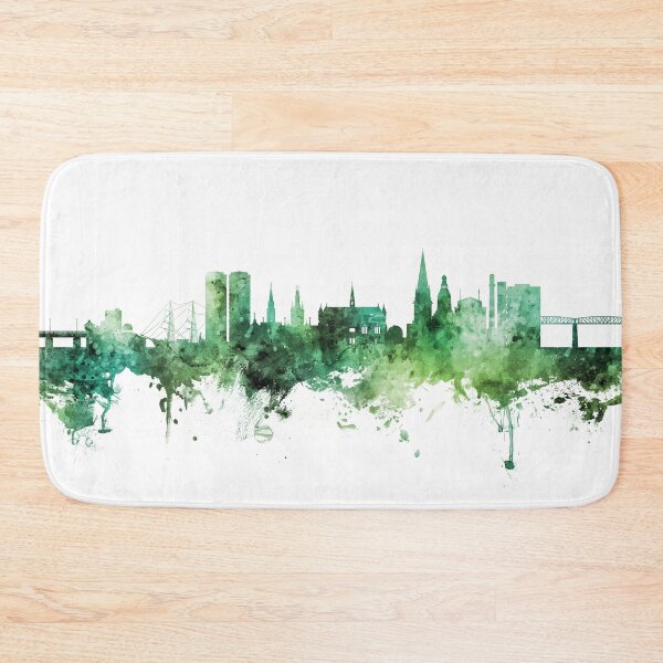 Item preview, Dundee Scotland Skyline designed and sold by ArtPrints.