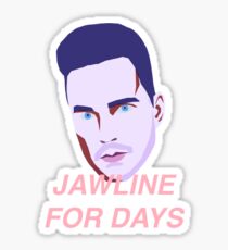 Jawline For Days Sticker