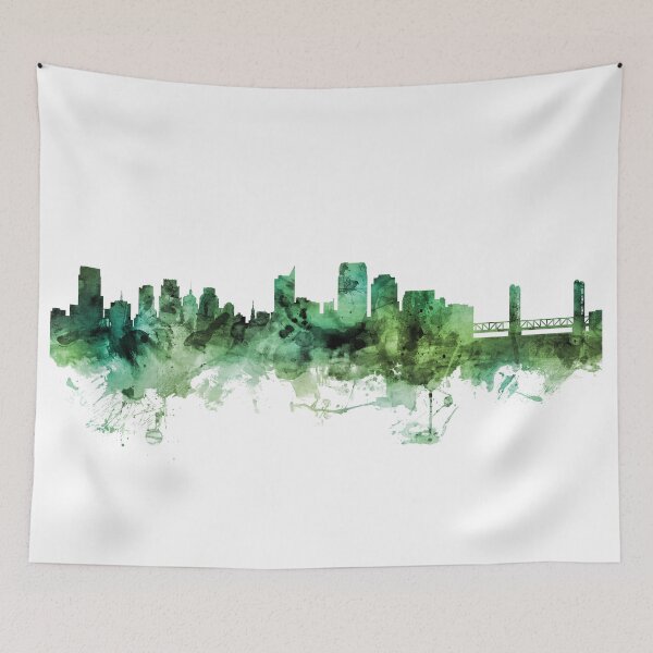 Item preview, Sacramento California Skyline designed and sold by ArtPrints.