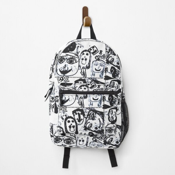 Item preview, Black and White faces designed and sold by azimaplace.