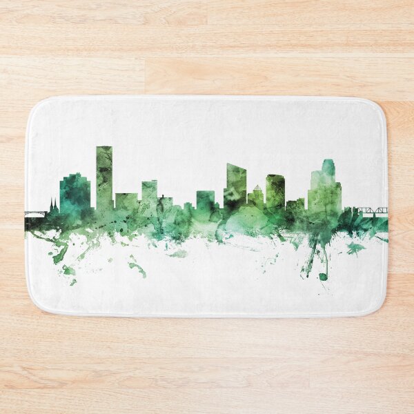 Item preview, Grand Rapids Michigan Skyline designed and sold by ArtPrints.
