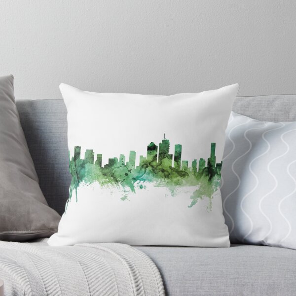 Item preview, Brisbane Australia Skyline designed and sold by ArtPrints.