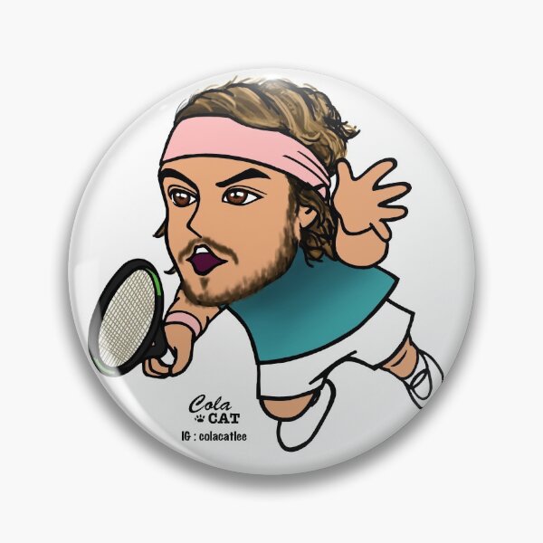 Item preview, Stefanos Tsitsipas designed and sold by Colacatlee.