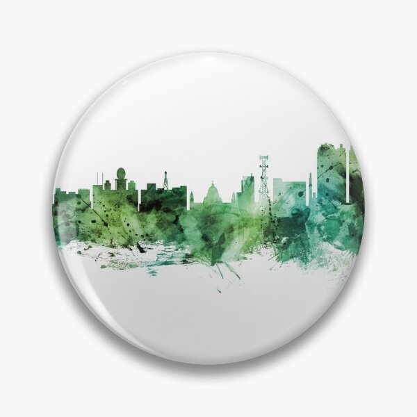 Item preview, Kolkata (Calcutta) India Skyline designed and sold by ArtPrints.