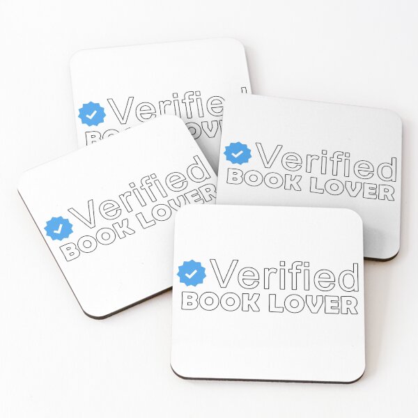 Item preview, Verified book lover designed and sold by Catsloversdotme.
