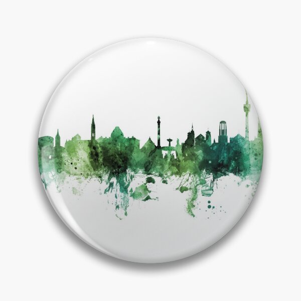Artikelvorschau, Stuttgart Germany Skyline entworfen und verkauft von ArtPrints.