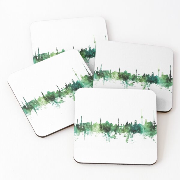 Item preview, Stuttgart Germany Skyline designed and sold by ArtPrints.