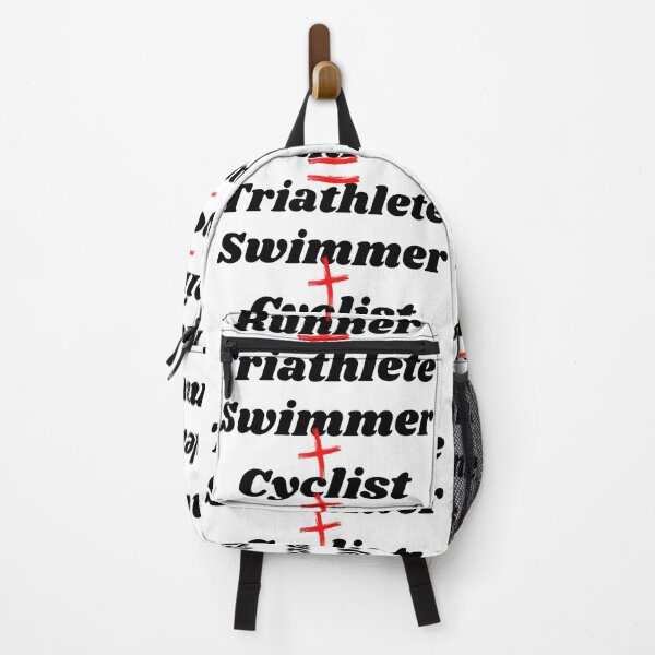 Item preview, Swimmer Cyclist Runner equals Triathlete designed and sold by Sonatablue.