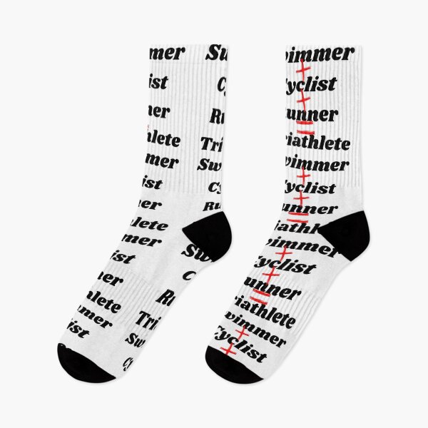 Item preview, Swimmer Cyclist Runner equals Triathlete designed and sold by Sonatablue.