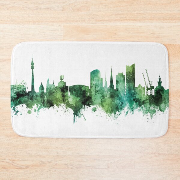 Item preview, Dortmund Germany Skyline designed and sold by ArtPrints.