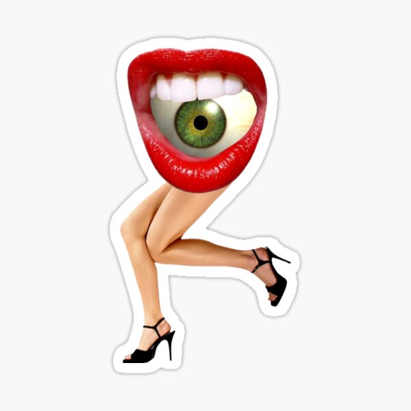 Eyelegs Pegatina