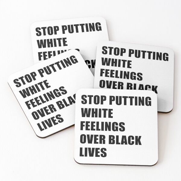 Item preview, Stop Putting White Feeling Over Black Live Protest  designed and sold by Mariano Topno.