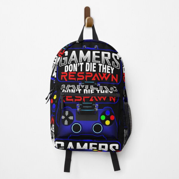 Item preview, Gamers Don't Die, They Respawn designed and sold by Poloy.