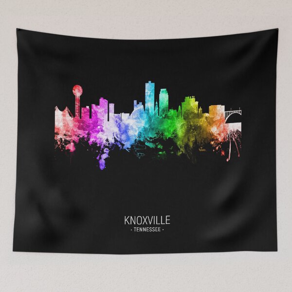 Item preview, Knoxville Tennessee Skyline designed and sold by ArtPrints.