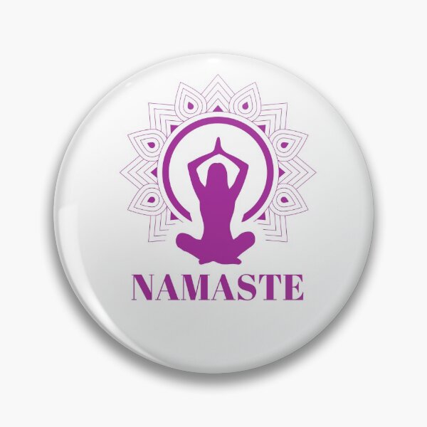 Item preview, Purple Namaste Yoga design designed and sold by ashdenent.