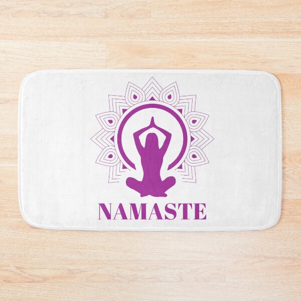 Item preview, Purple Namaste Yoga design designed and sold by ashdenent.