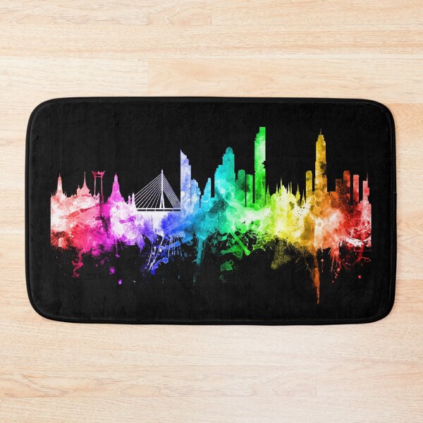 Item preview, Bangkok Thailand Skyline designed and sold by ArtPrints.