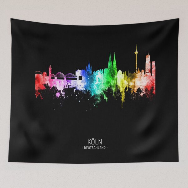 Item preview, Cologne Germany Skyline designed and sold by ArtPrints.