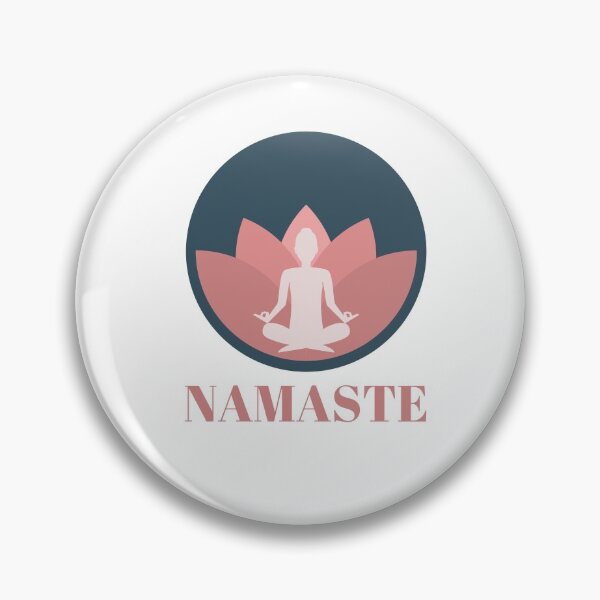 Item preview, Pink Namaste Yoga design designed and sold by ashdenent.
