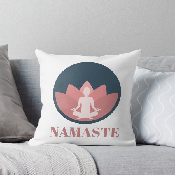 Item preview, Pink Namaste Yoga design designed and sold by ashdenent.