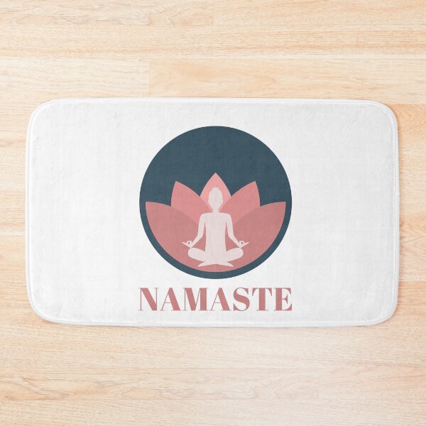 Item preview, Pink Namaste Yoga design designed and sold by ashdenent.