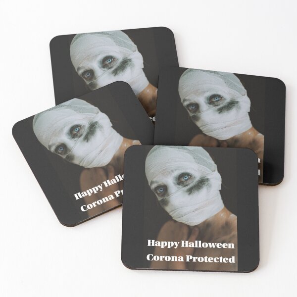 Item preview, Happy Halloween Corona Protection designed and sold by stevenwoodcock.