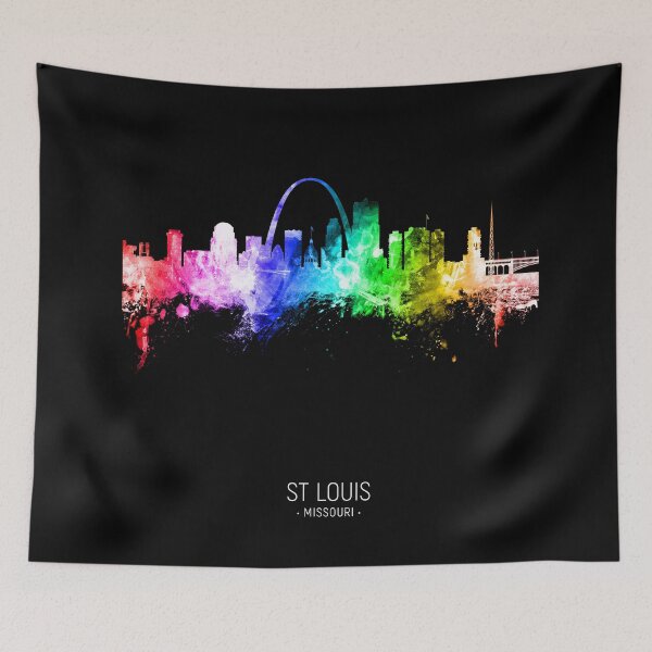 Item preview, St Louis Missouri Skyline designed and sold by ArtPrints.