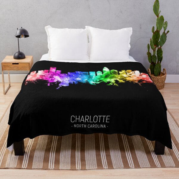 Item preview, Charlotte North Carolina Skyline designed and sold by ArtPrints.