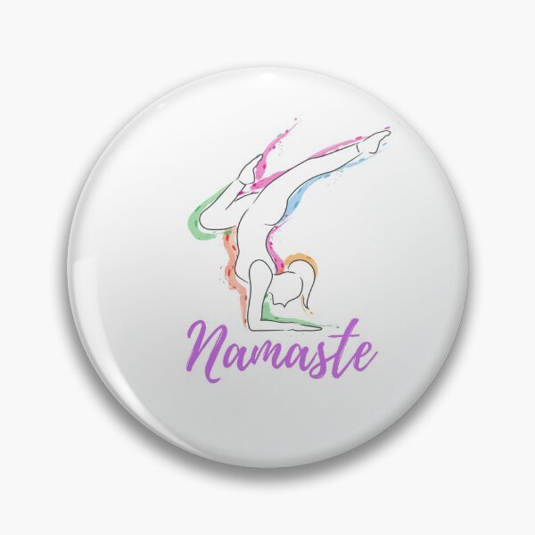 Item preview, Funky Namaste Yoga design designed and sold by ashdenent.